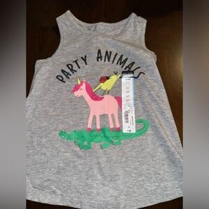 Girls tank top - Party Animals - NWT